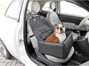 Quilted Pet Car Seat – Waterproof Travel Booster Seat for Dogs & Cats | Secure, Non-Slip & Easy to Install (45×45 cm)- Black