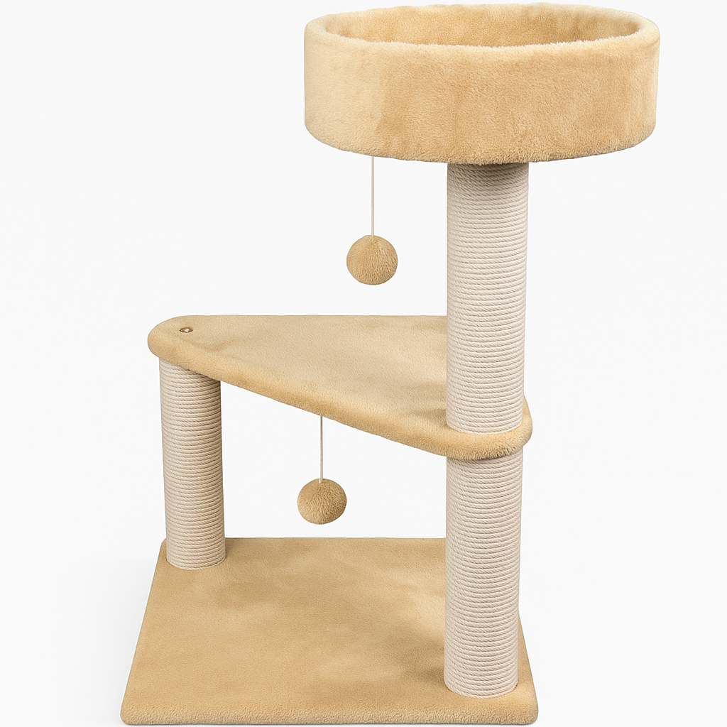Caty Tree Multi Cat Scratcher 40 X 40 X 85cm 