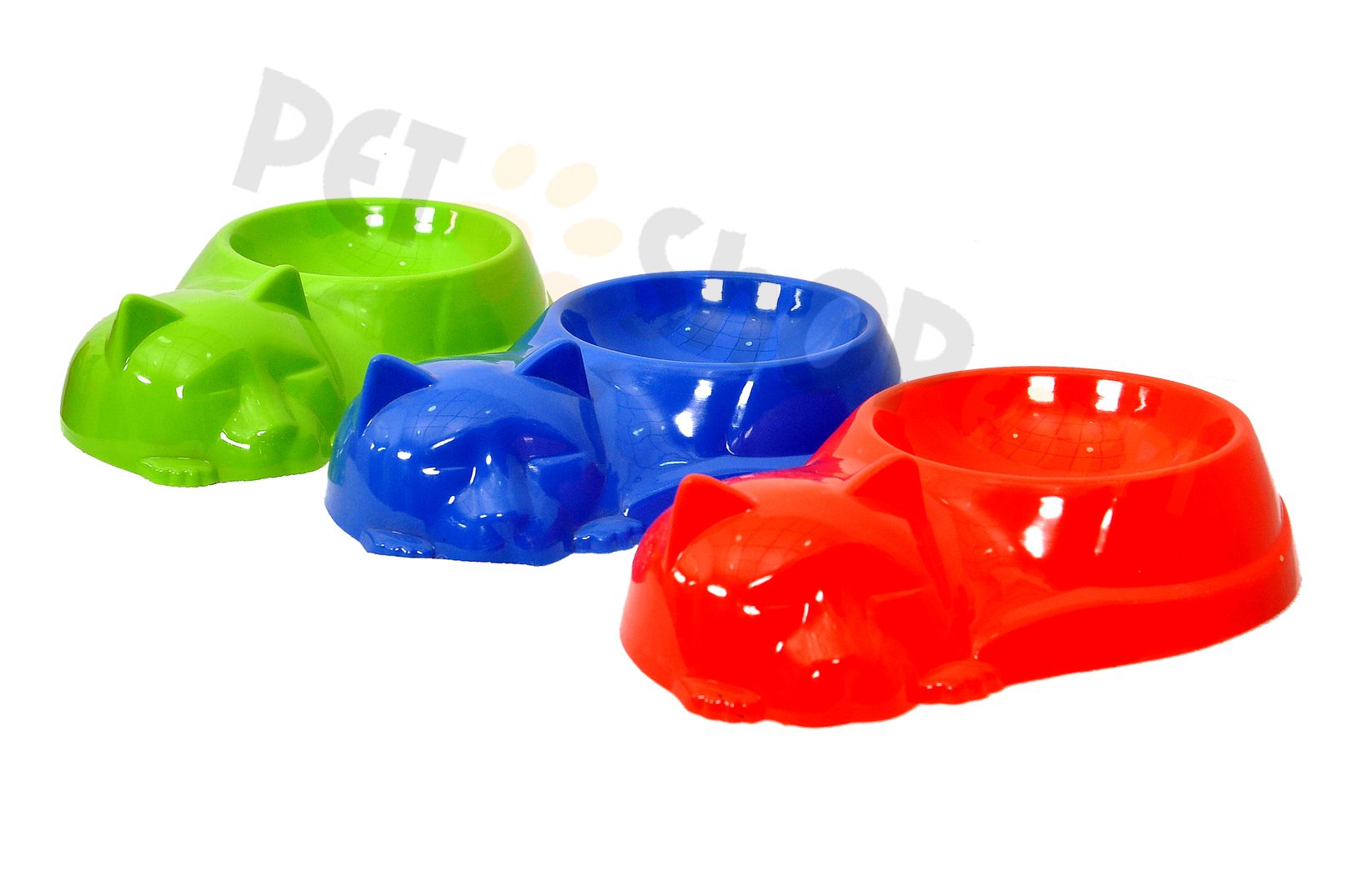 Cat Face Bowl - Red 