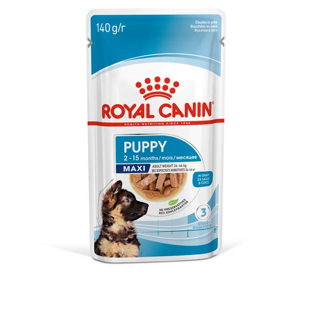Royal Canin Maxi Puppy Pouch Gravy 140g
