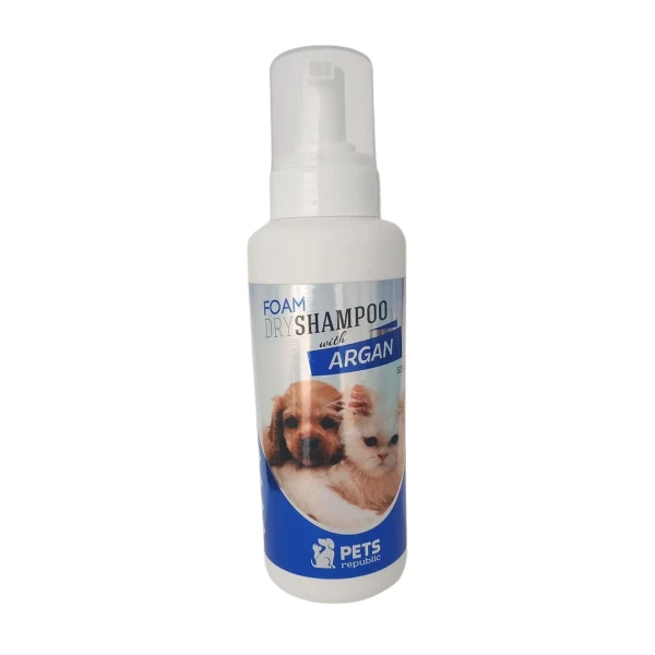 Pets Republic Foam Dry Shampoo with Argan 520 ml