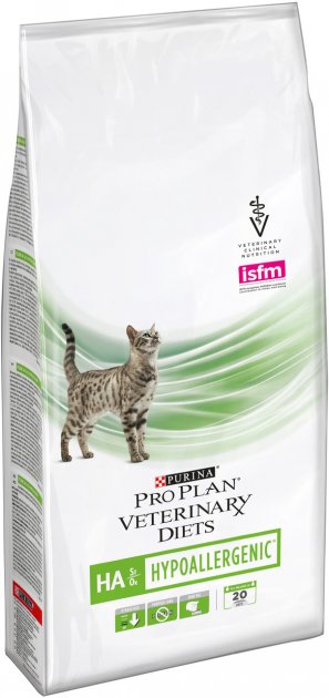 Purina Pro Plan Veterinary Diets HA Sr/Ox Hypoallergenic Dry Cat Food 1.3 kg