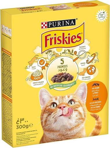 [2726] Purina Friskies Chicken & Vegetable 300 g