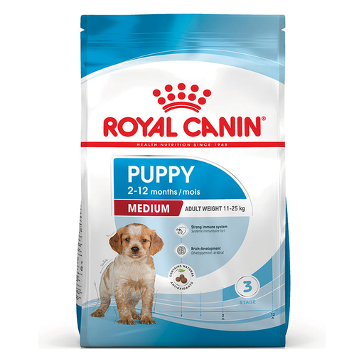 [8180] Royal Canin Medium Puppy Dry Food 4 kg