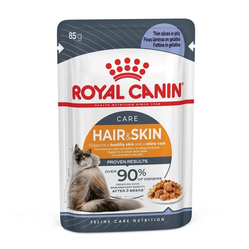 [1721] Royal Canin Hair & Skin Care Jelly 85g