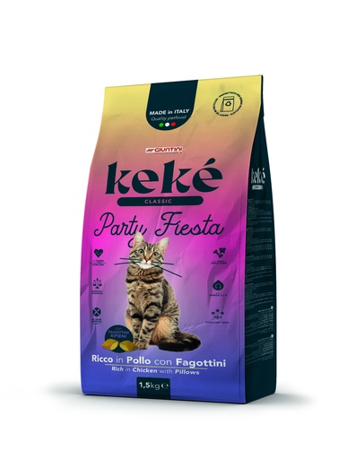 Keke Classic Party Fiesta Cat Dry Food
