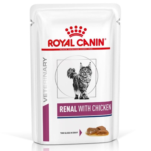 [0458] Royal Canin Veterinary Diet Feline Renal with Chicken 85gm
