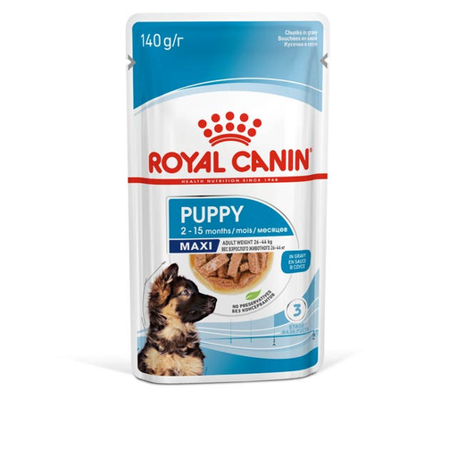 [8454] Royal Canin Maxi Puppy Pouch Gravy 140g