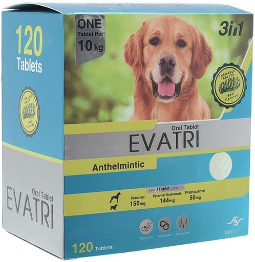 [0563] Evatri Dogs 1 Deworming Tablet