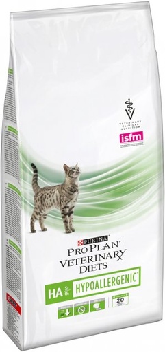 [4506] Purina Pro Plan Veterinary Diets HA Sr/Ox Hypoallergenic Dry Cat Food 1.3 kg