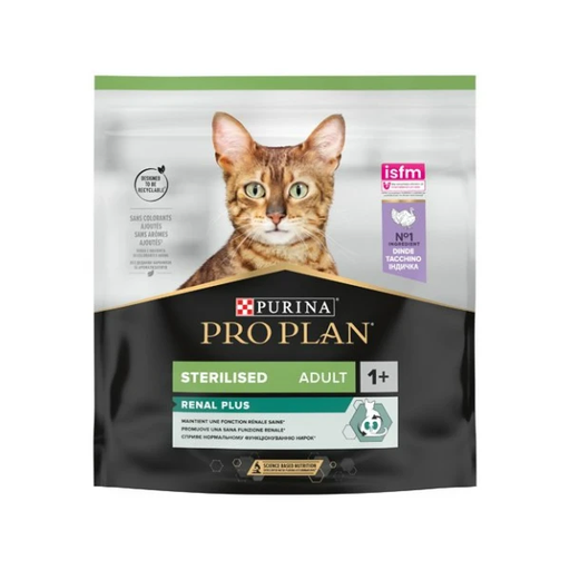 [4673] Purina Pro Plan Sterilised Renal Plus Adult Cat Rich in Turkey 400 g