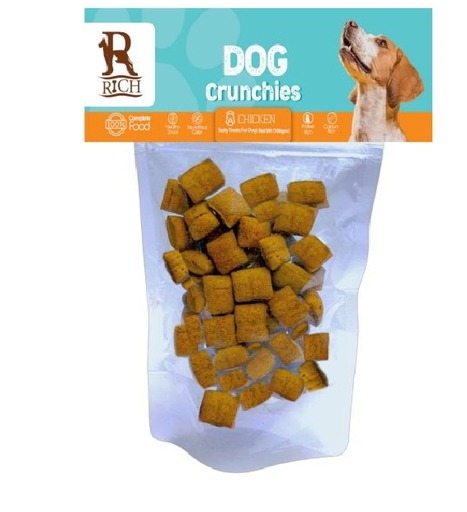[1158] Rich Crunchies Biscuits Dog Treats With Chicken 100 g