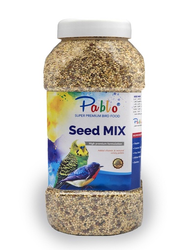 [7154] Pablo Super Premium Bird Food Seed Mix 450 gm