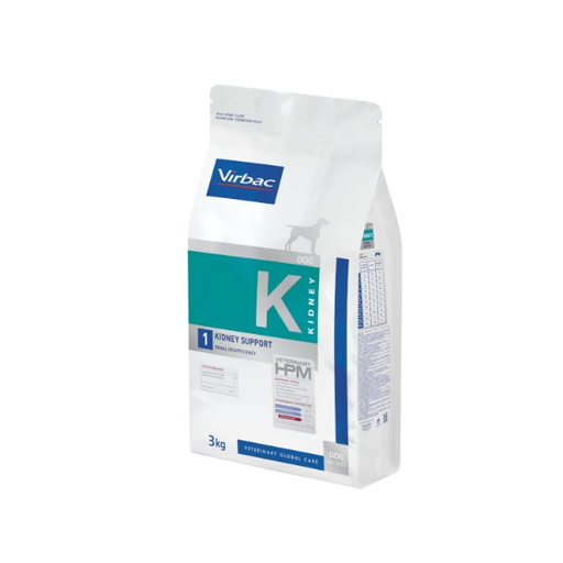 [1217] Virbac Veterinary HPM 1 Kidney Support Dog Dry Food 3 Kg