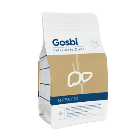 [4721] Gosbi Veterinary Diets Hepatic Dry Dog Food 2 Kg