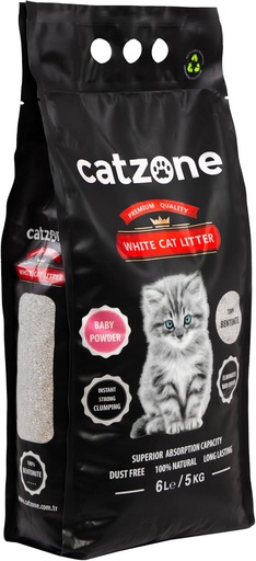Catzone Clumping Cat Litter - Scented 5 Kg
