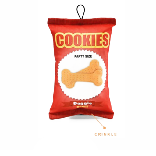 [2167] Naomi Cookies Doggie Bones Dog Toy (YT117781)