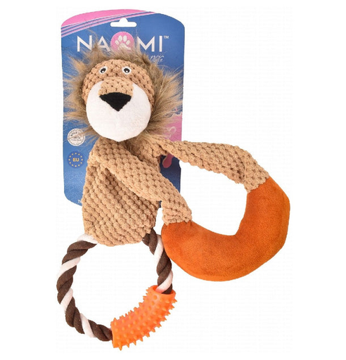 [2532] Naomi Lion Chews Dog Toy (YT110161)