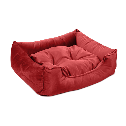 [6620] Petmoda Velvet Bed Small 50*40 - Red