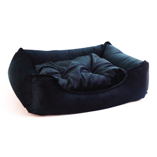 [6622] Petmoda Velvet Bed Large 70*55 - Black