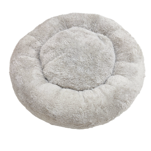[6631] Petmoda Fur Bed Small 40 cm - Grey
