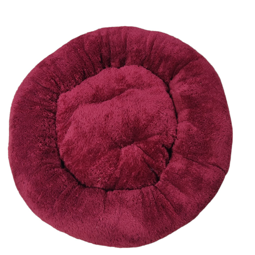[6634] Petmoda Fur Bed X Large 70 cm - Red