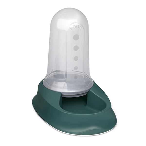 Stefanplast Ciotola Chic Multireserve Water or Food Dispenser 3,5 L - English Green