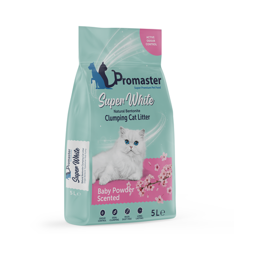 Promaster Clumping Cat Litter Baby Powder Scented