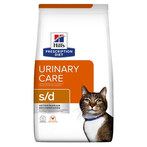 Hills Prescription Diet Urinary Care s/d with Chicken Dry Cat Food 1.5 Kg
