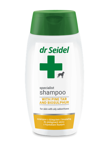 dr Seidel Shampoo with Pine Tar and Biosulphur for Dogs 220ml