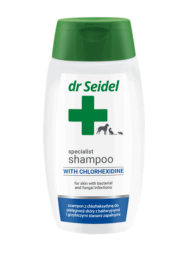 dr Seidel Shampoo with Chlorhexidine for Cats & Dogs 220ml