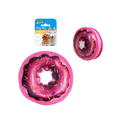 [3634] Soleil Donut W/TPR Surface P9024 Dog Toy