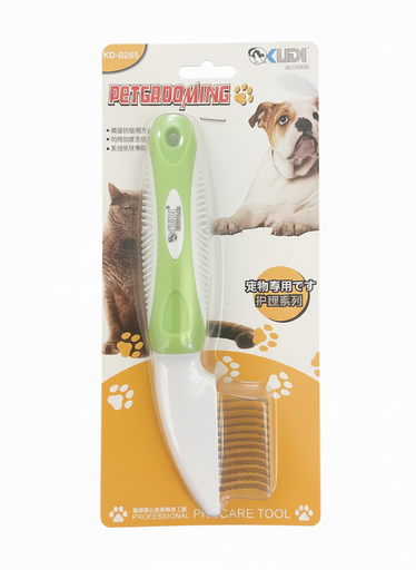 [0482] Pet Grooming Detangling Comb for Dogs & Cats – Anti-Knot, Shedding & Hair Care Tool (KD-0265)