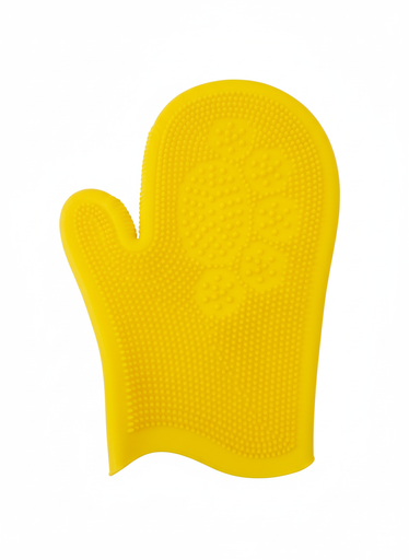 Silicone Pet Grooming Glove for Dogs & Cats – Bath Brush, Hair Removal & Massage Mitt