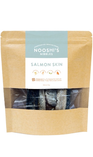 [2316] Nooshi's Salmon Skin 75g