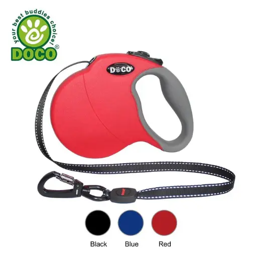  Doco All Day Adventure Retractable Dog Leash Small