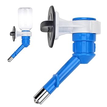 Pet Carrier Water Dispenser Nozzle – Leak-Proof Drinking Bottle Spout for Dogs, Cats, Rabbits & Small Pets | Easy to Install (9×16×13 cm)