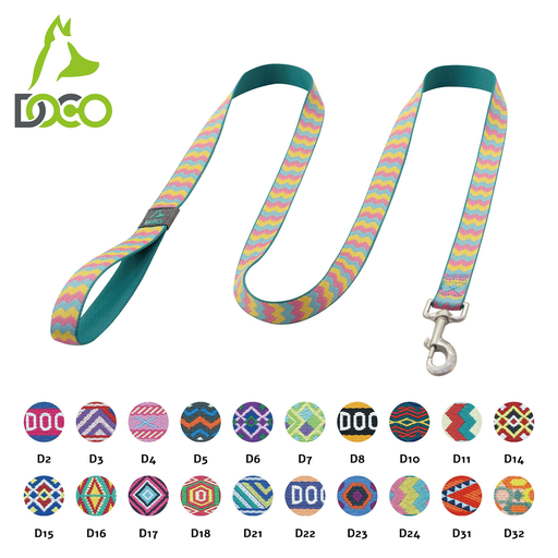 Doco Jacquard Weave Dog Leash M/L (2.5 x 180cm )