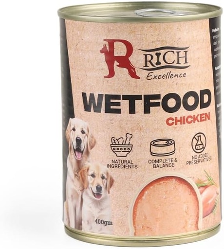 Rich Excellence Adult Dog Wet Food 400g