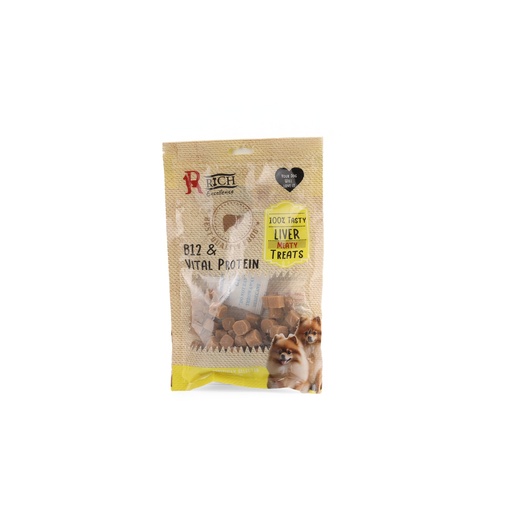 [1974] Rich Excellence B12 & Vital Protein Liver Meaty Dog Treats 100g